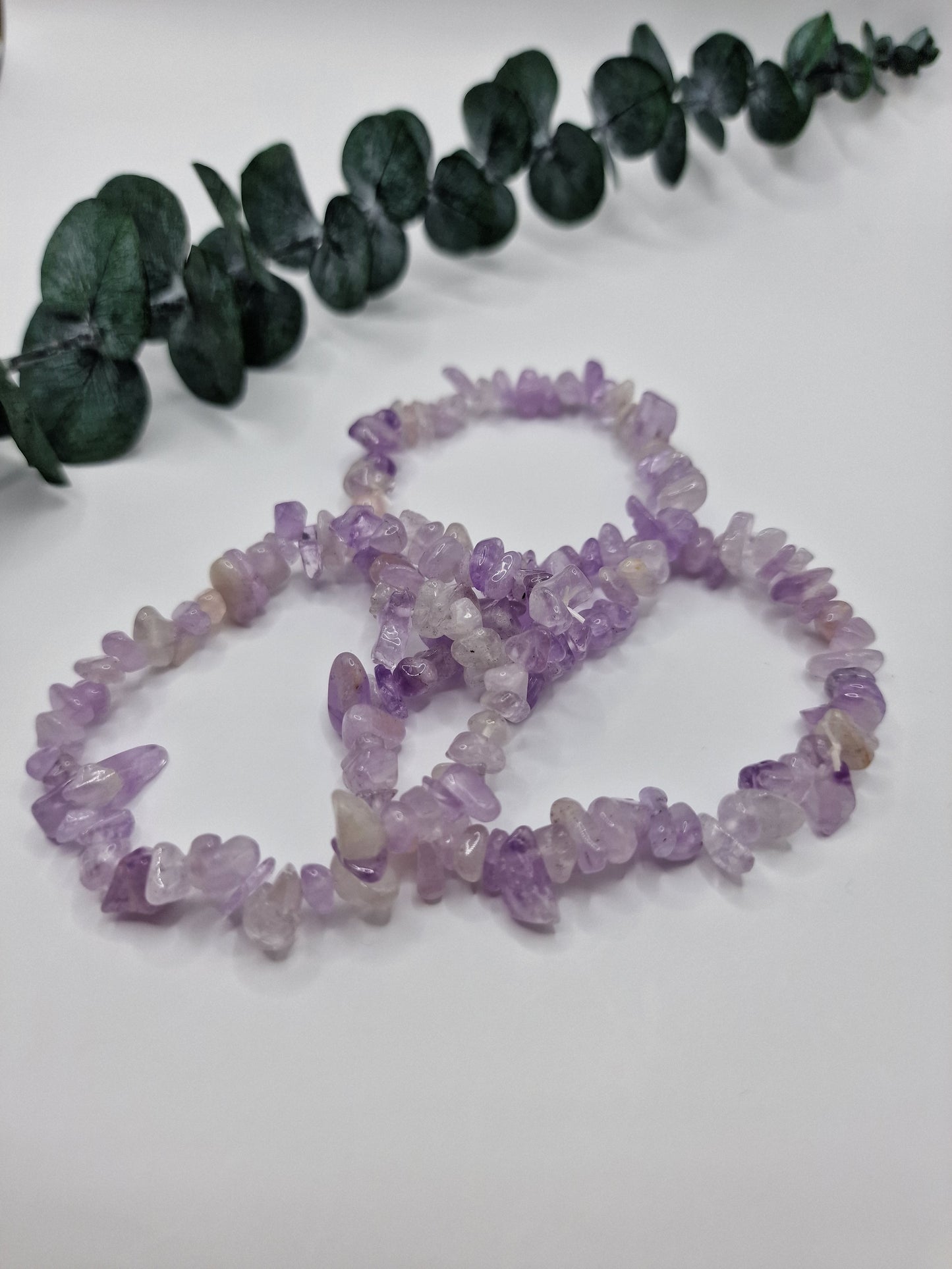 Lavendelquarz Splitterarmband
