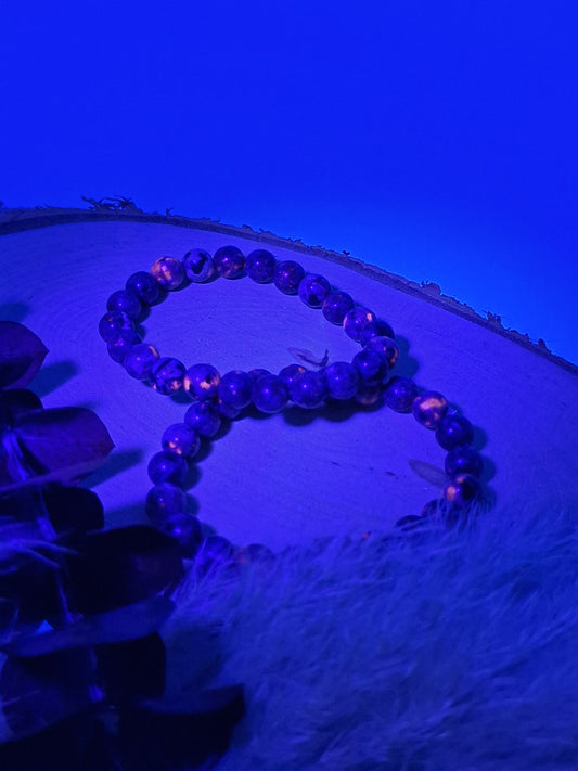 Yooperlite Kugelarmband 8mm 💖