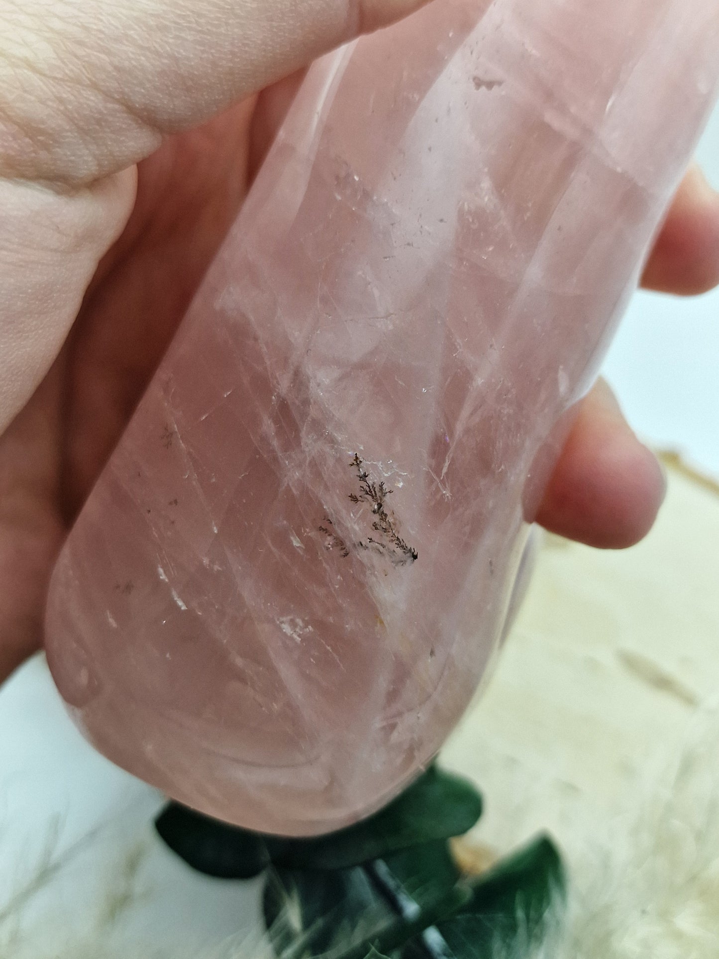 Phallus aus Rosenquarz 🩷 DD140
