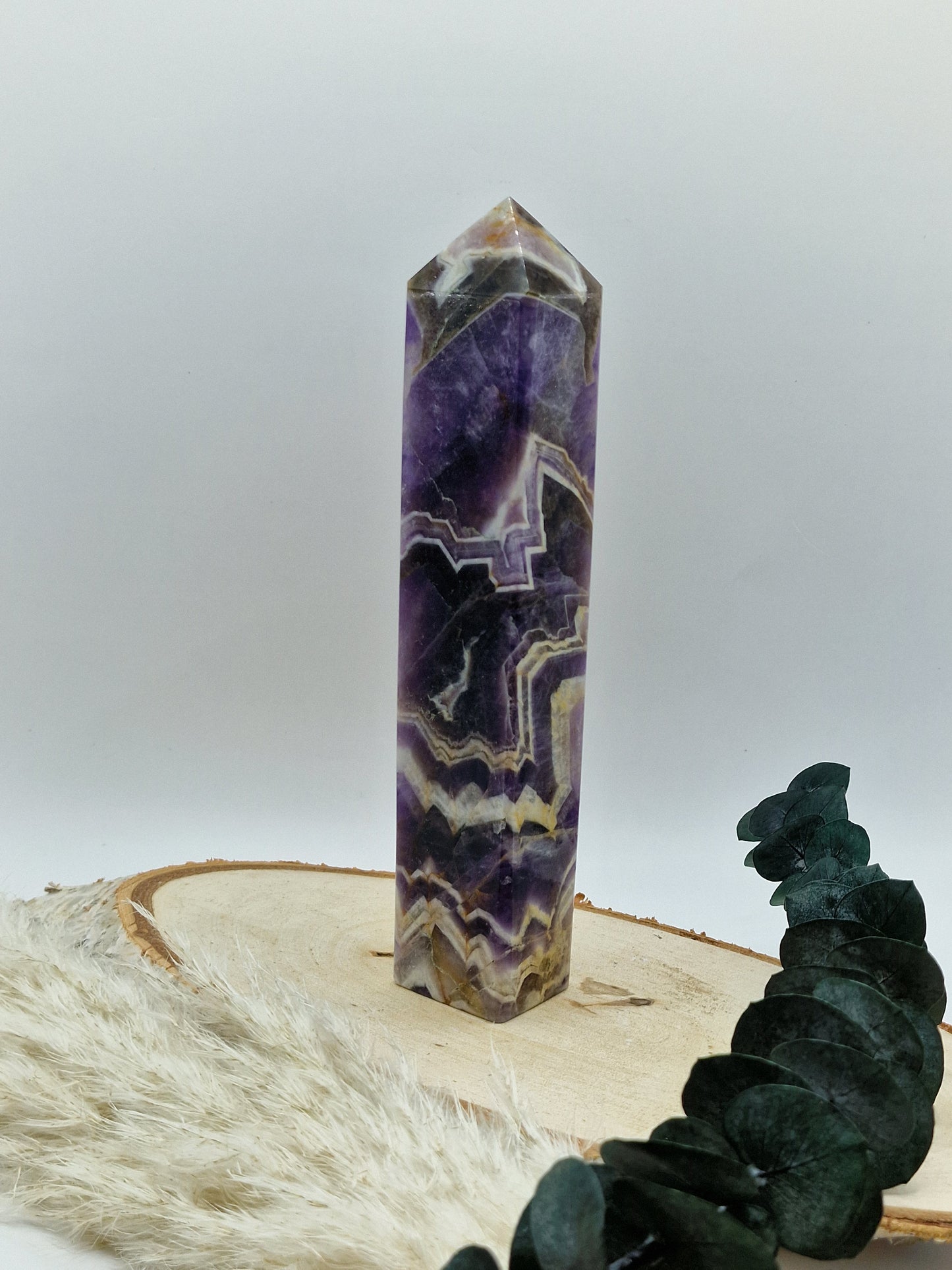 Chevron Amethyst Türme 💜