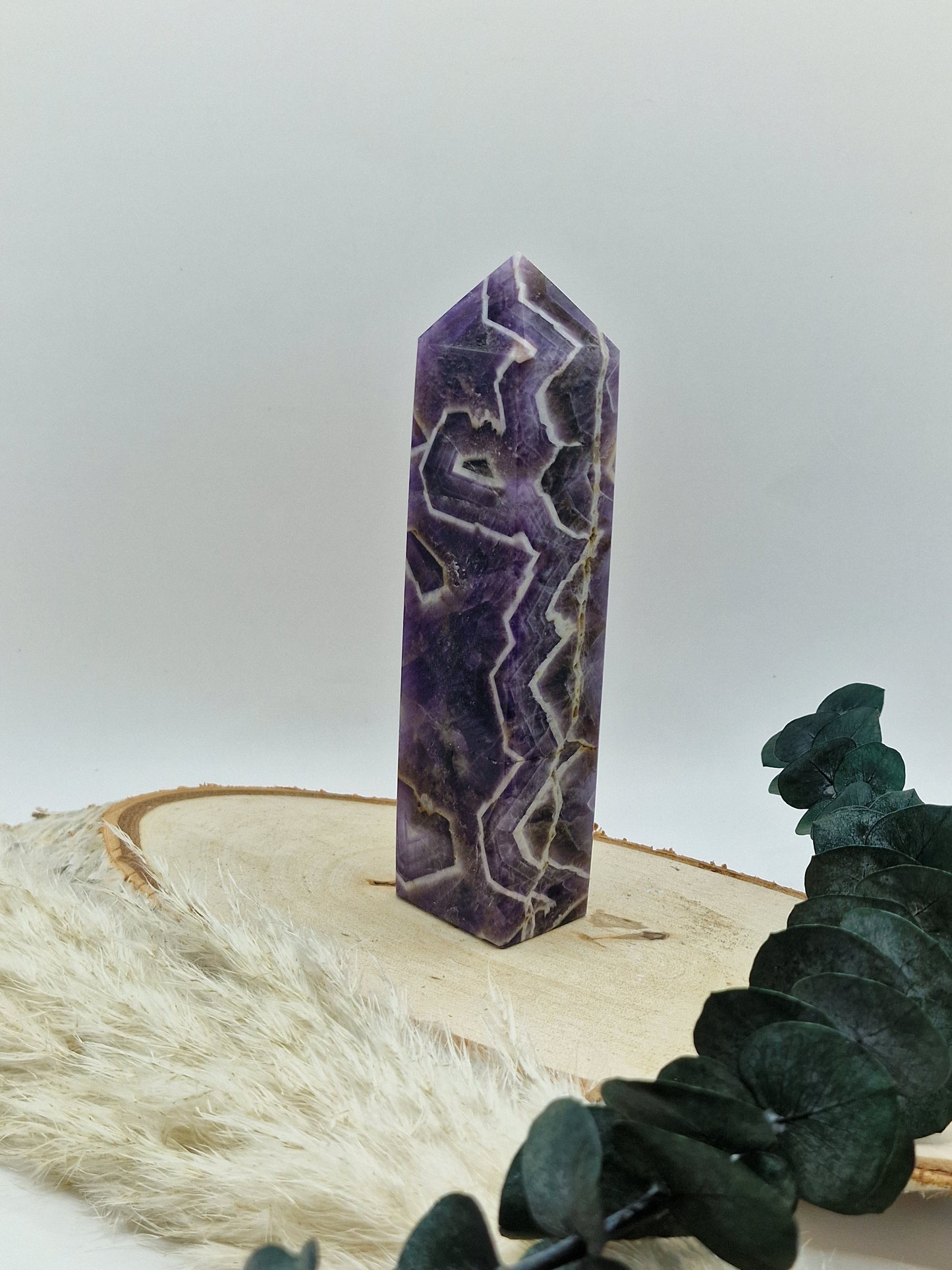 Chevron Amethyst Türme 💜