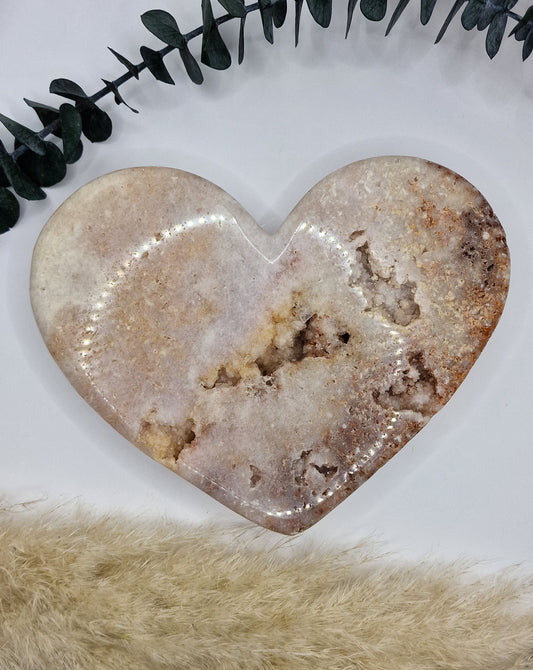 Pink Amethyst Herz 🌸 PA164