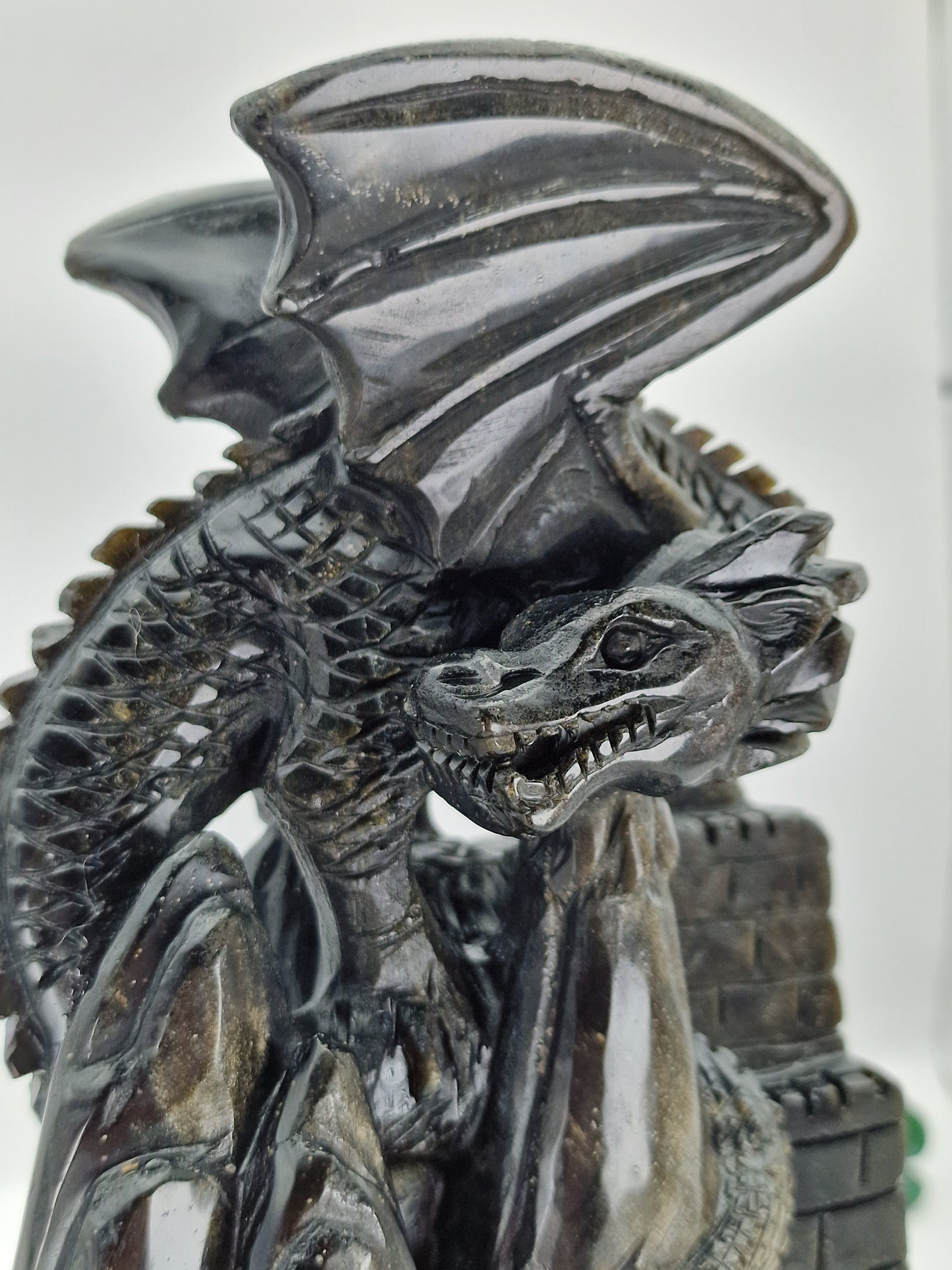 Goldobsidian Drache 🐉 OD486