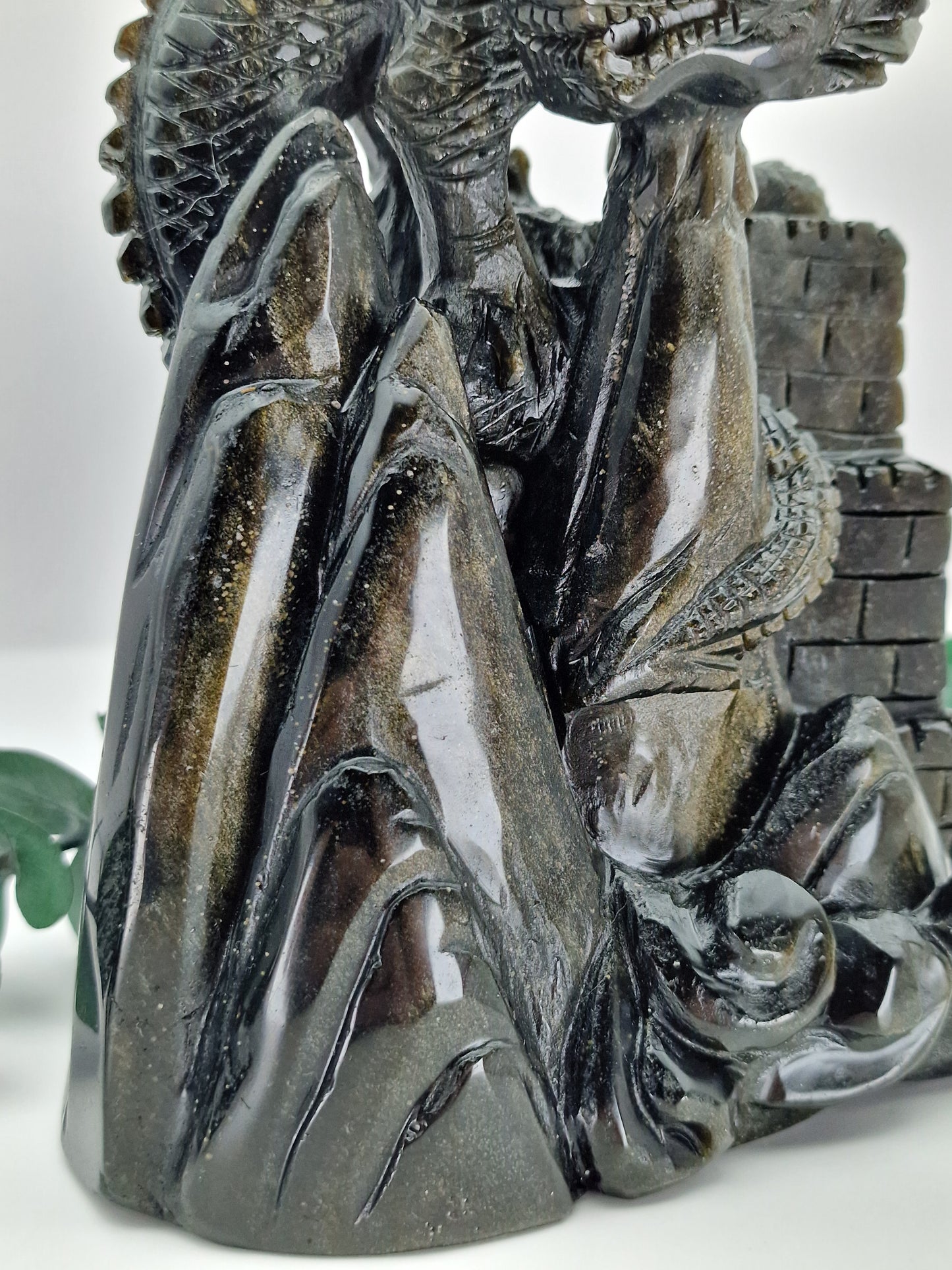 Goldobsidian Drache 🐉 OD486