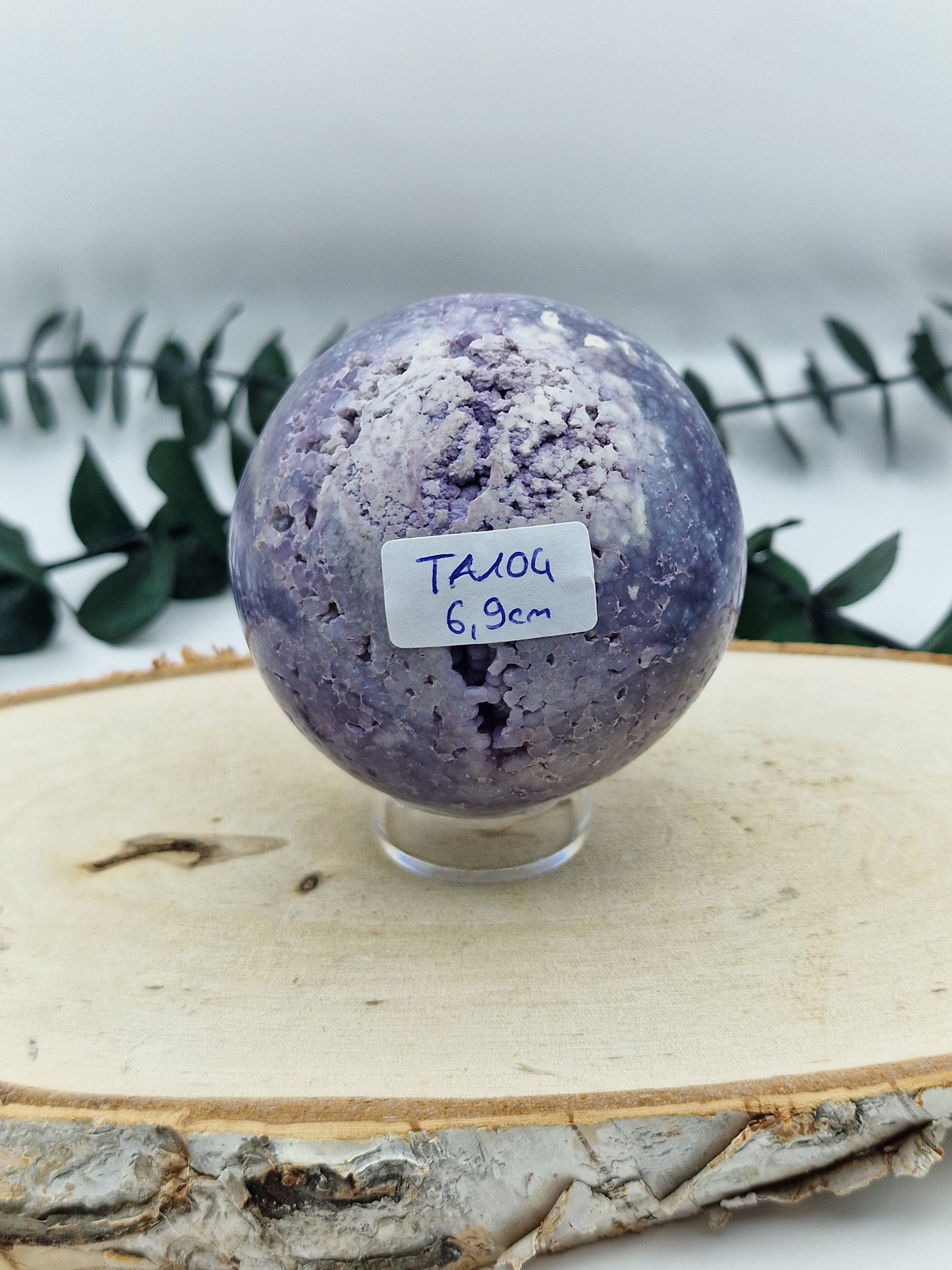 Traubenachat Kugel 🍇 TA104