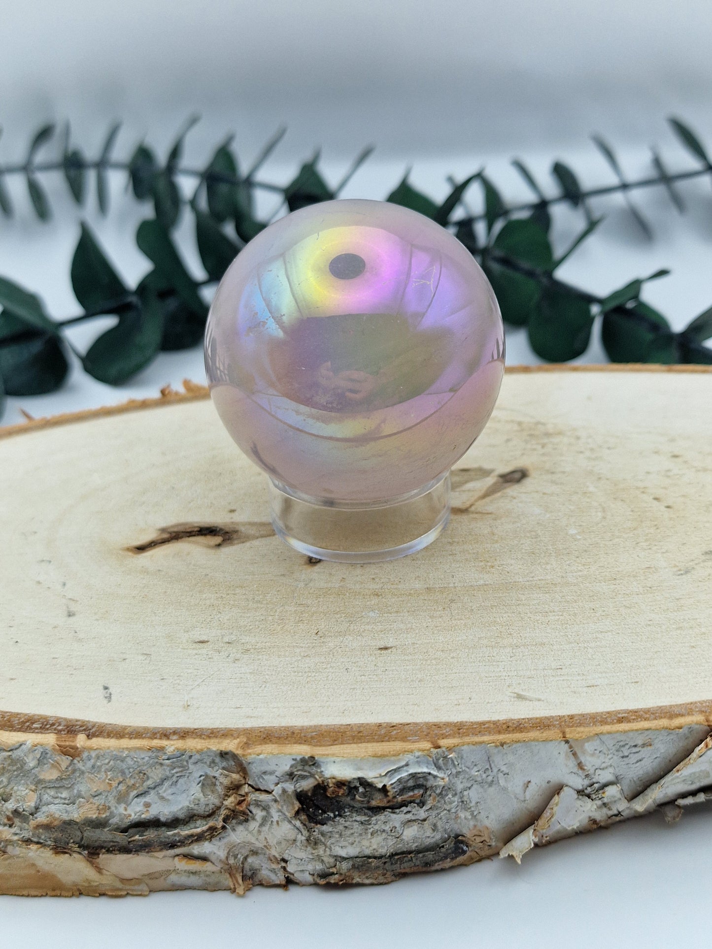 Angle Aura Rosenquarz Kugel 🌹 RA31