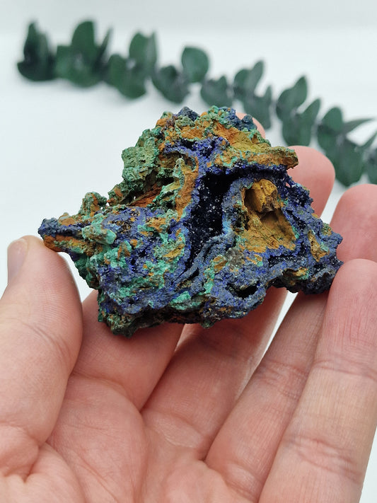Azurit mit Malachit 💚 BG44