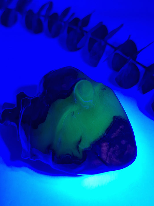 Volcano/Vulkan Achat Anatomisches Herz 🫀 HZ35