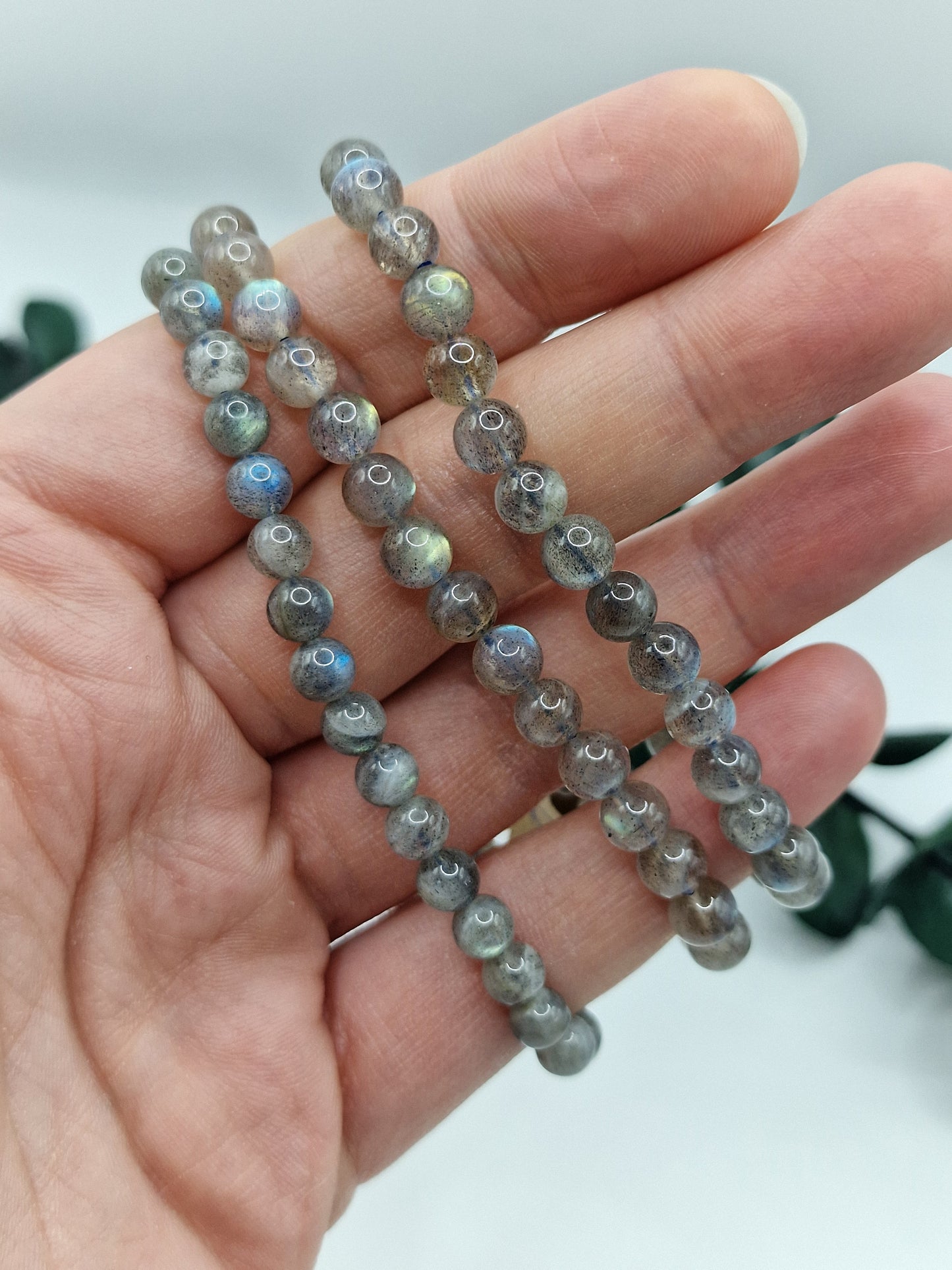 Labradorit Armband 🌈 6mm