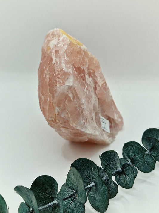 Rosenquarz Rohstein 🌹 RQ24