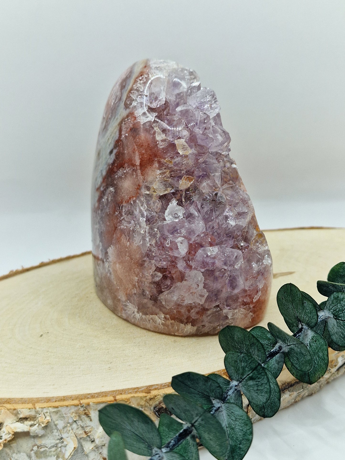 "Pink Amethyst" mit Amethyst Frei Form 🎀 PA90
