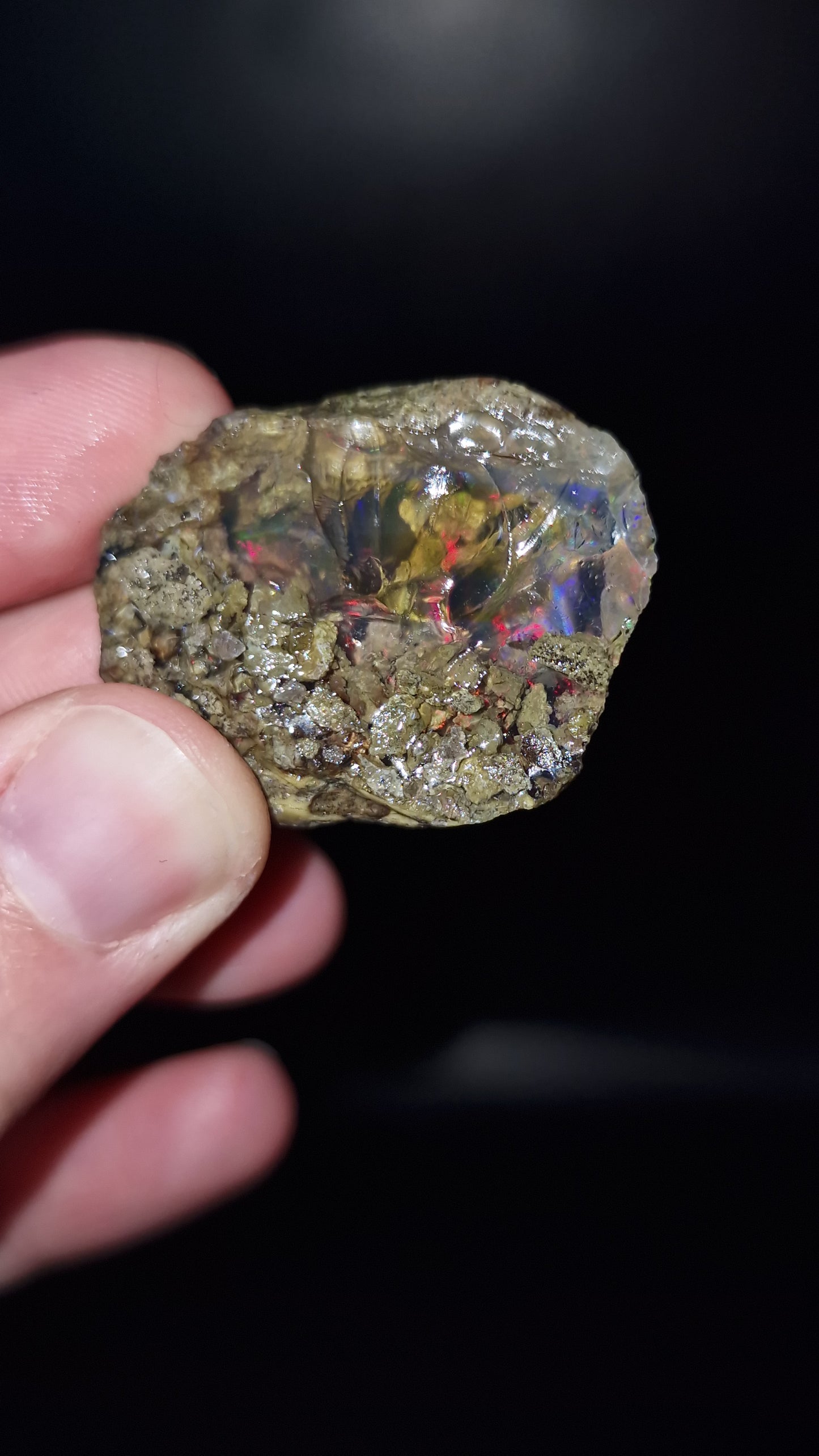 Wasseropal aus Äthiopien 🌈 15,99g