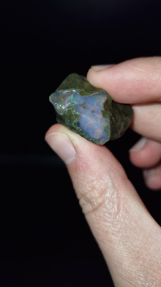 Wasseropal aus Äthiopien 🌈 15,61g