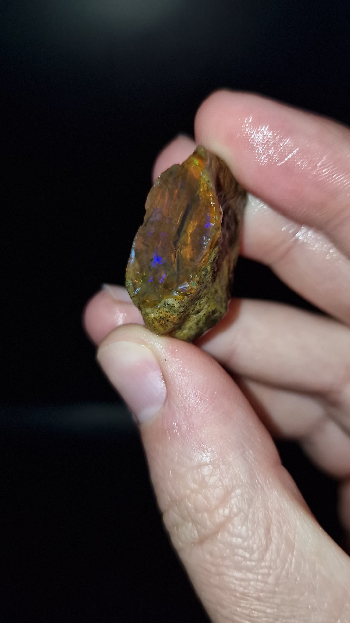 Wasseropal aus Äthiopien 🌈 9,63g