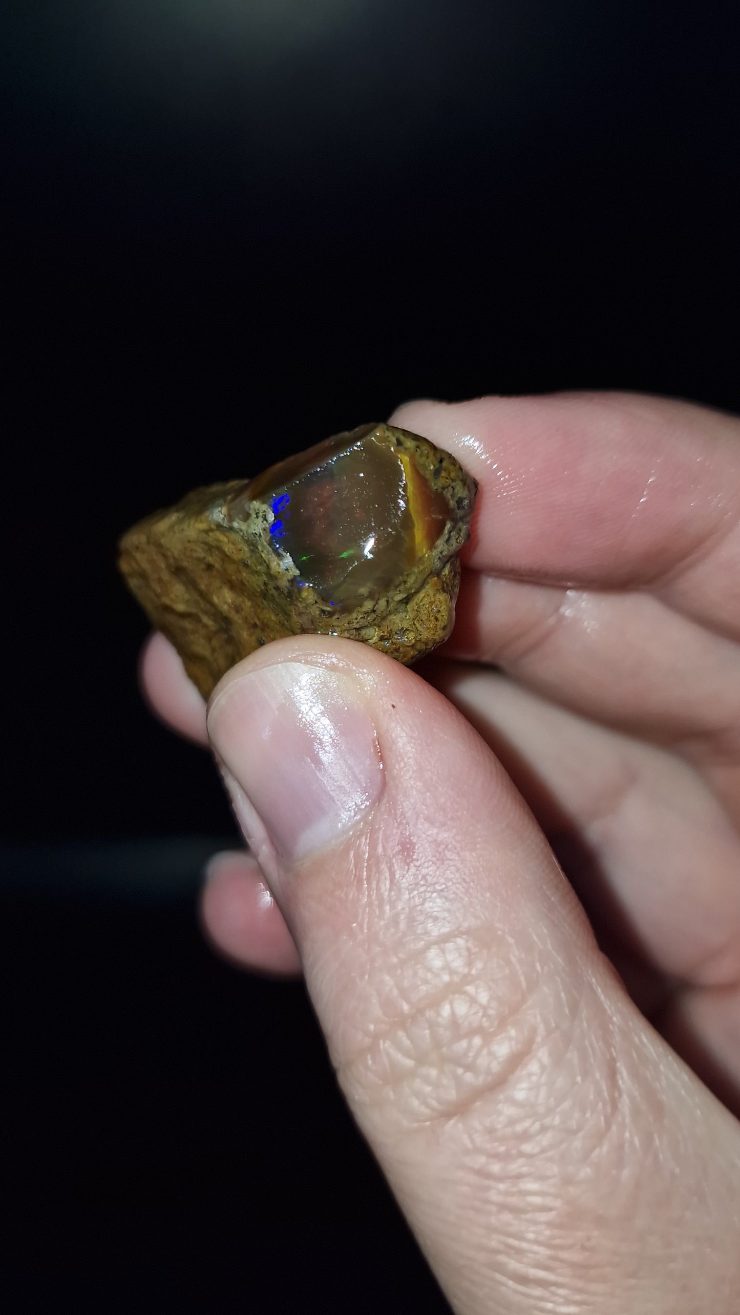 Wasseropal aus Äthiopien 🌈 9,63g