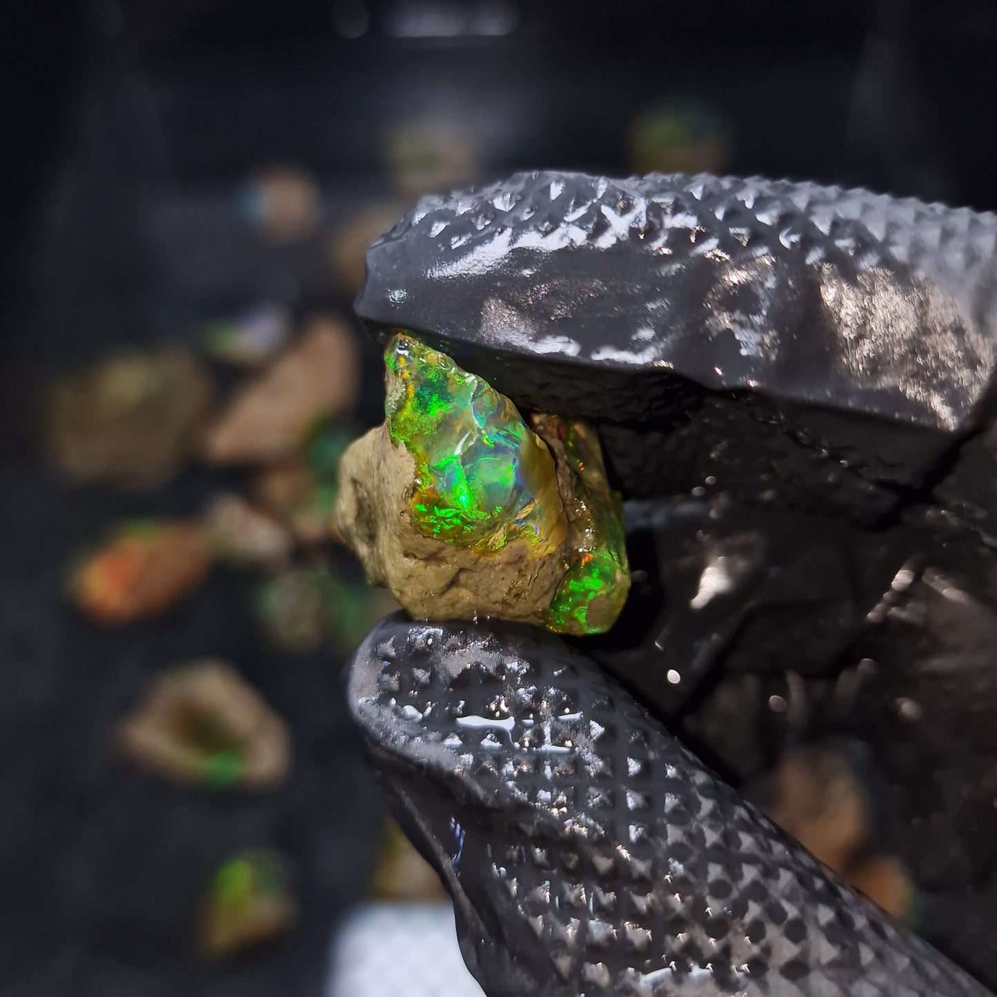 Wasseropal aus Äthiopien 🌈 11,59g