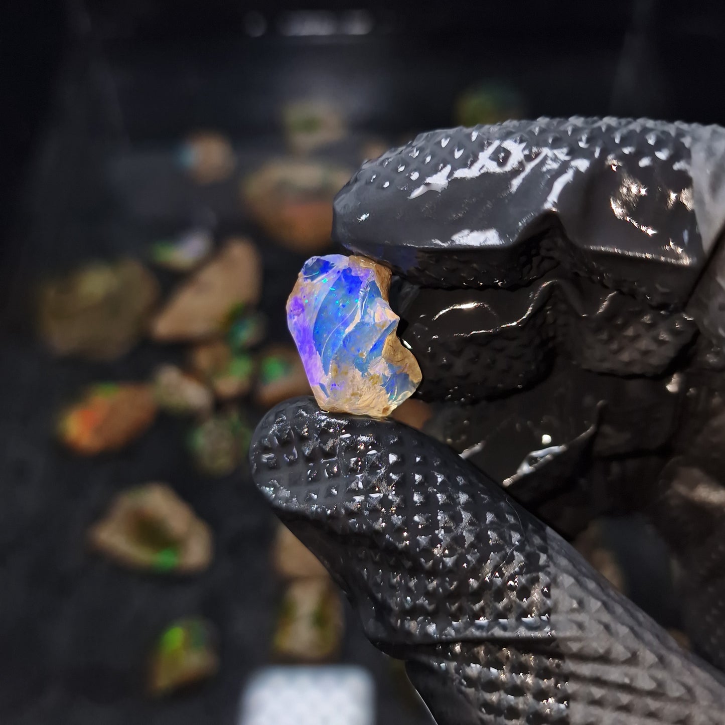 Wasseropal aus Äthiopien 🌈 3,56g
