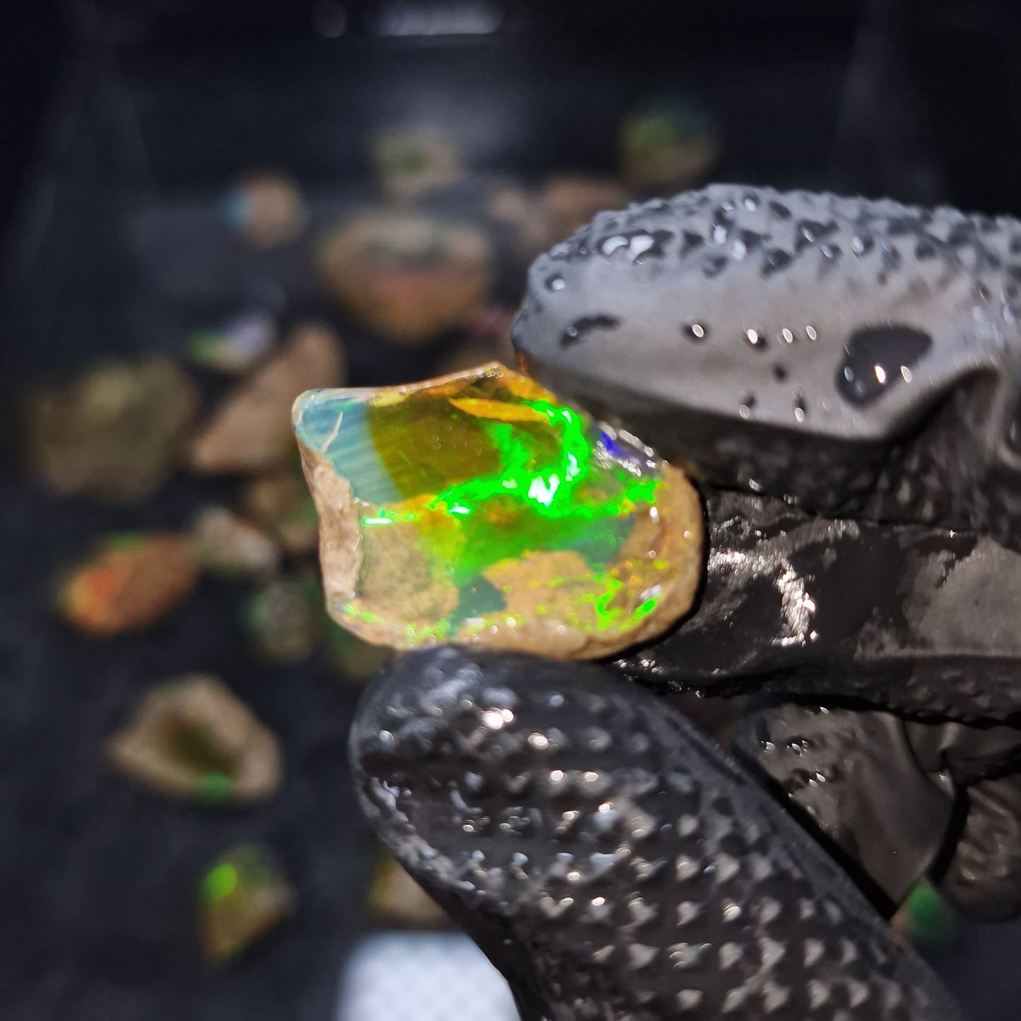 Wasseropal aus Äthiopien 🌈 5,12g