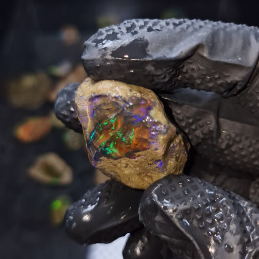 Wasseropal aus Äthiopien 🌈 32,69g