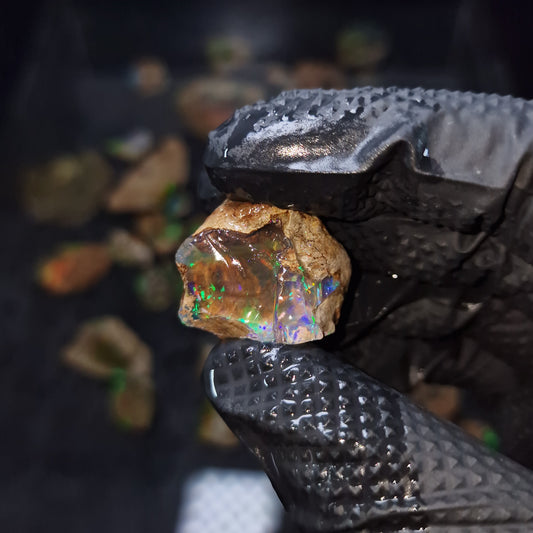 Wasseropal aus Äthiopien 🌈 13,26g