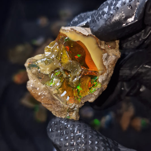 Wasseropal aus Äthiopien 🌈 38,99g