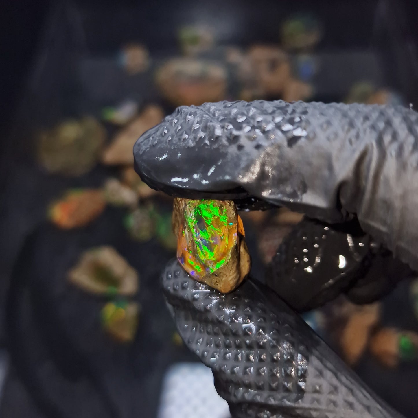 Wasseropal aus Äthiopien 🌈 8,52g
