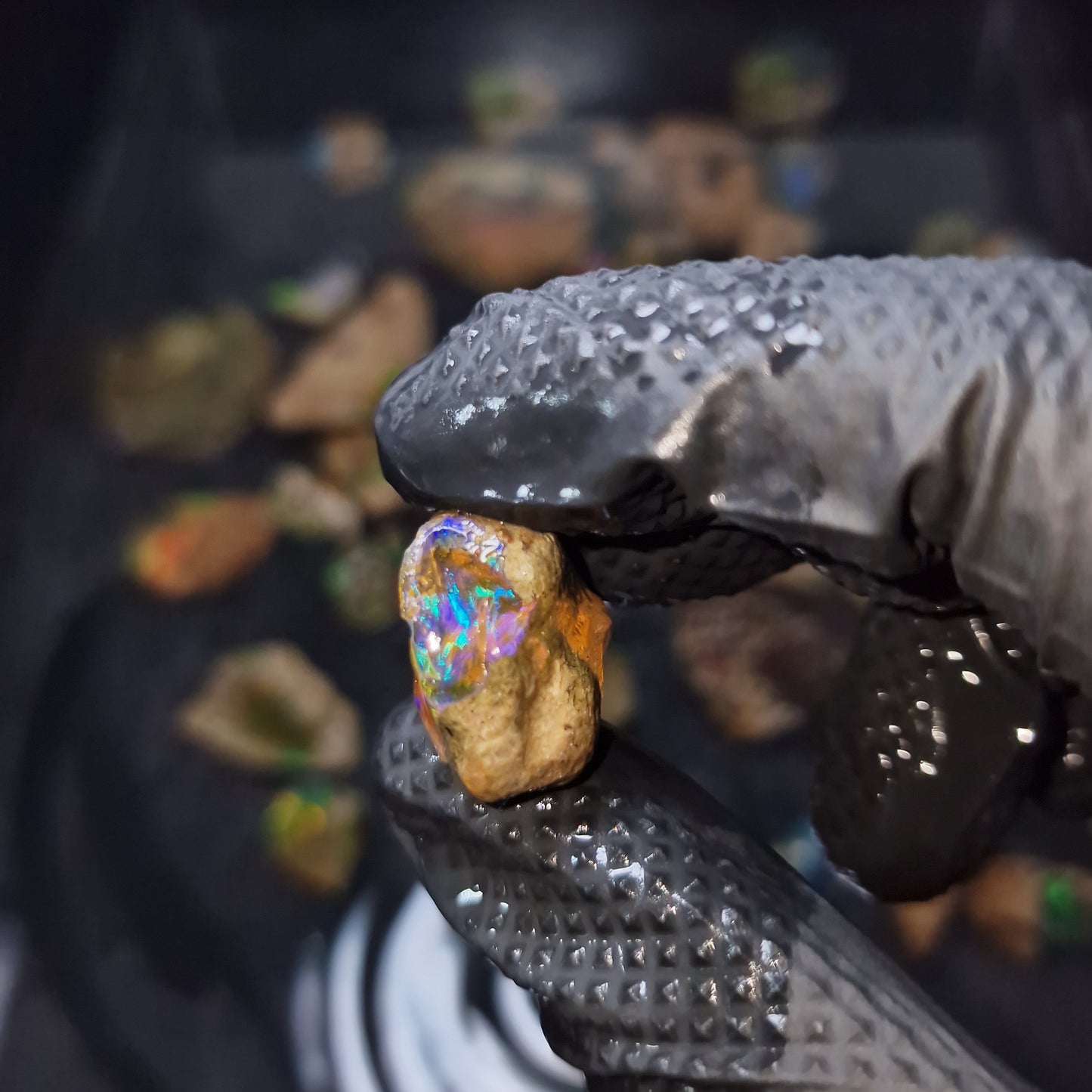 Wasseropal aus Äthiopien 🌈 8,52g