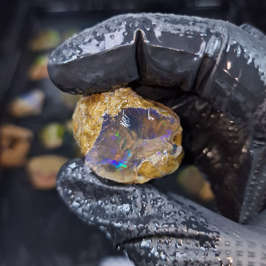 Wasseropal aus Äthiopien 🌈 35,94g