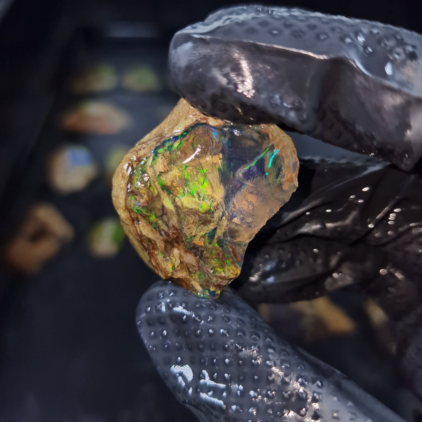 Wasseropal aus Äthiopien 🌈 24,59g