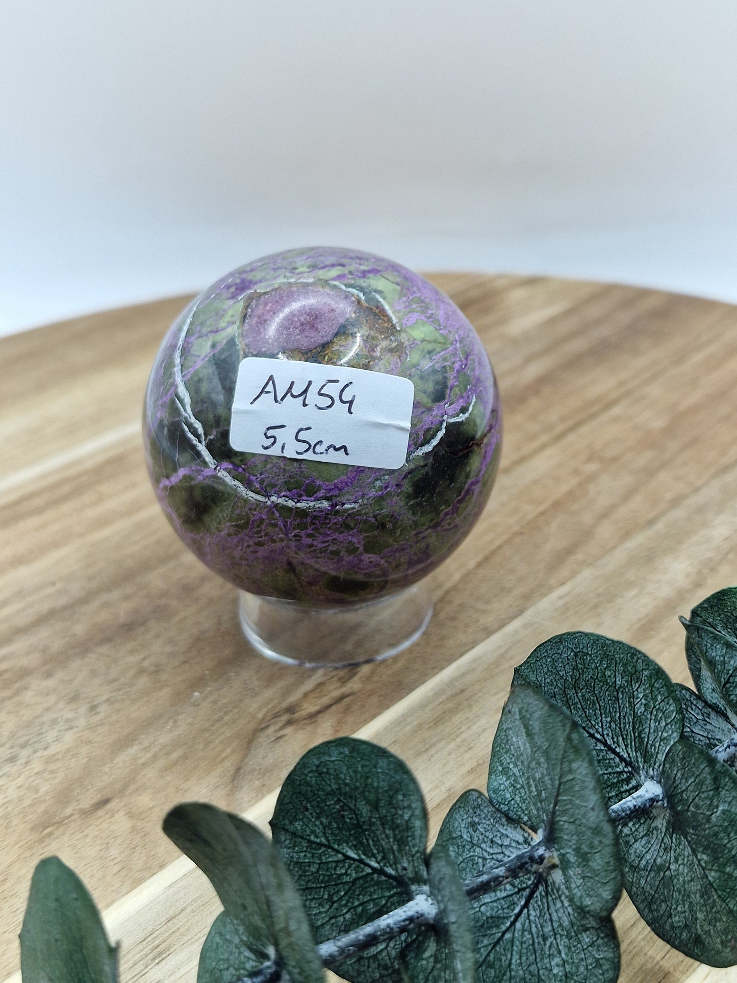 Stichtit/Atlantisit Kugel 🍃 AM54