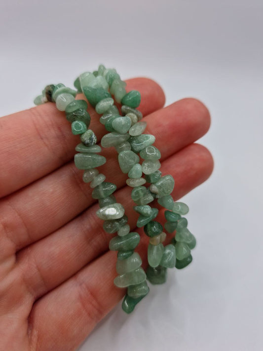 Aventurin Grün Splitterarmband