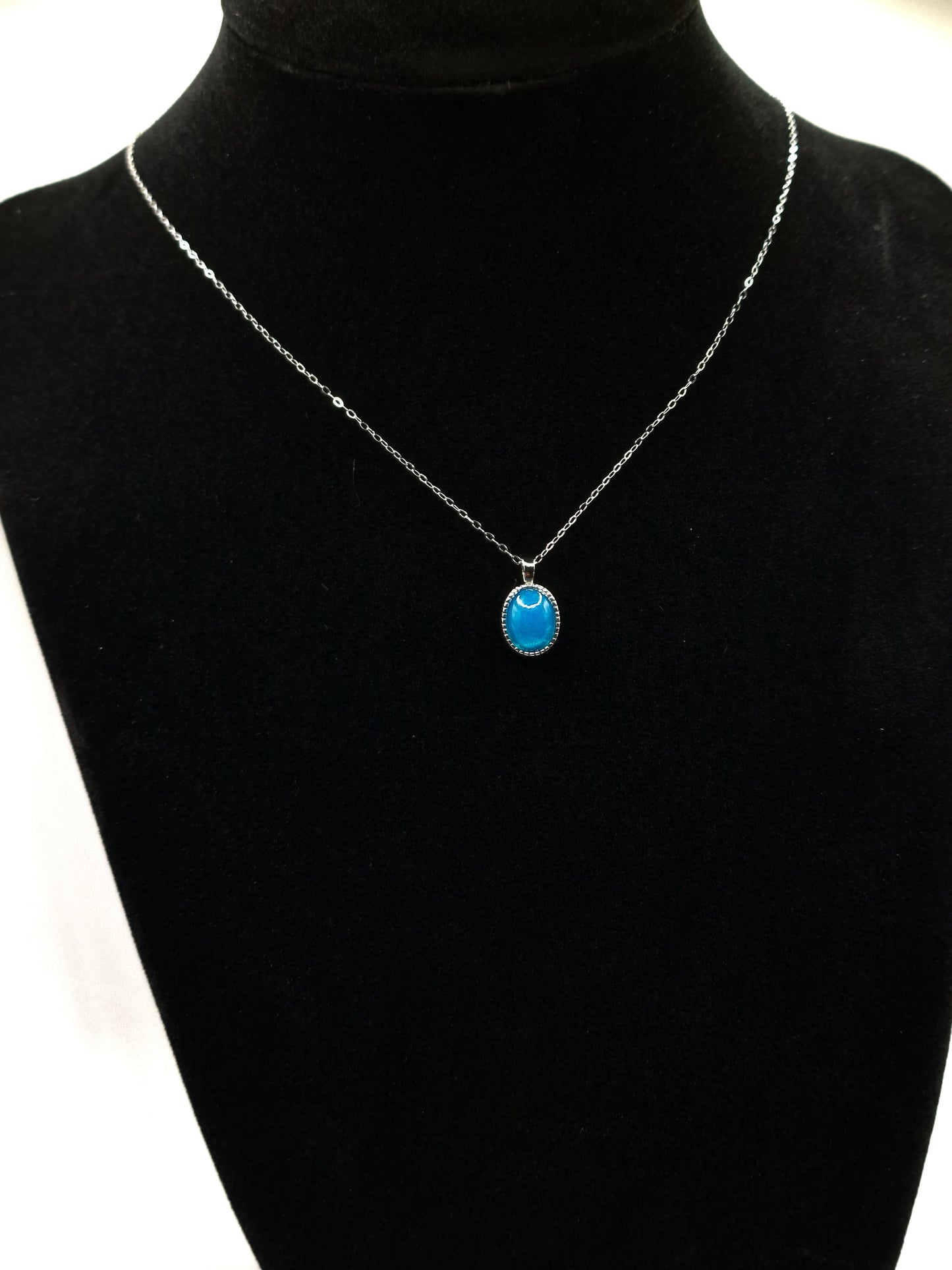 Blauer Opal Schmuckset 💙 S925