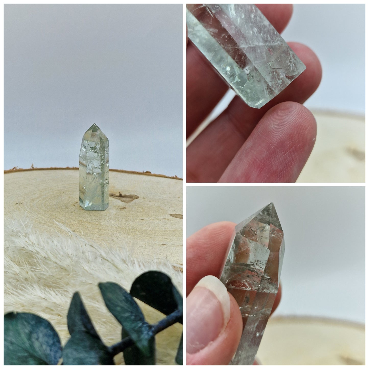 Prasiolith Türme 💚 B-Ware