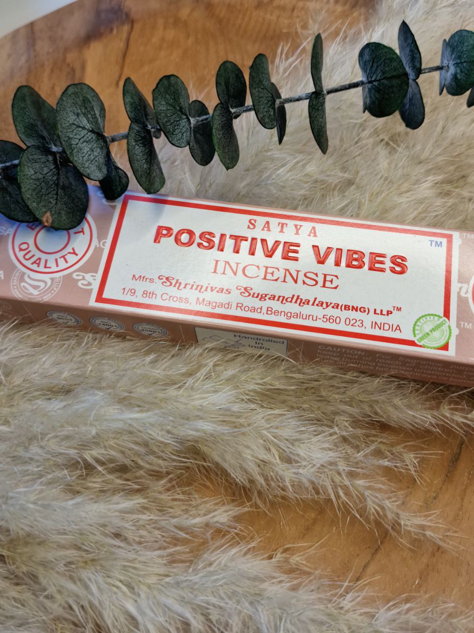 Satya Räucherstäbchen Positive Vibes