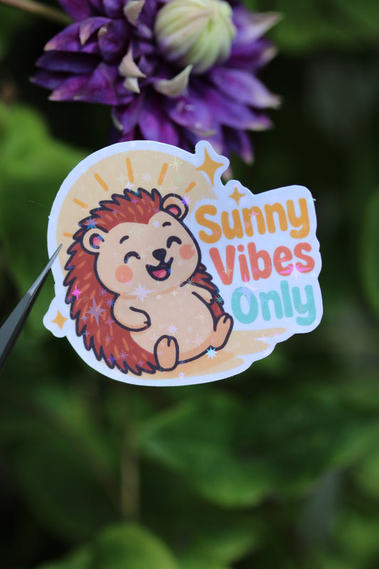 "Sunny Vibes Only" - Sticker ☀️