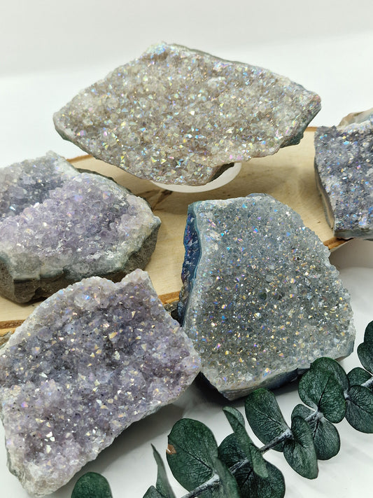 Amethyst Angle Aura Cluster 🧚♀️