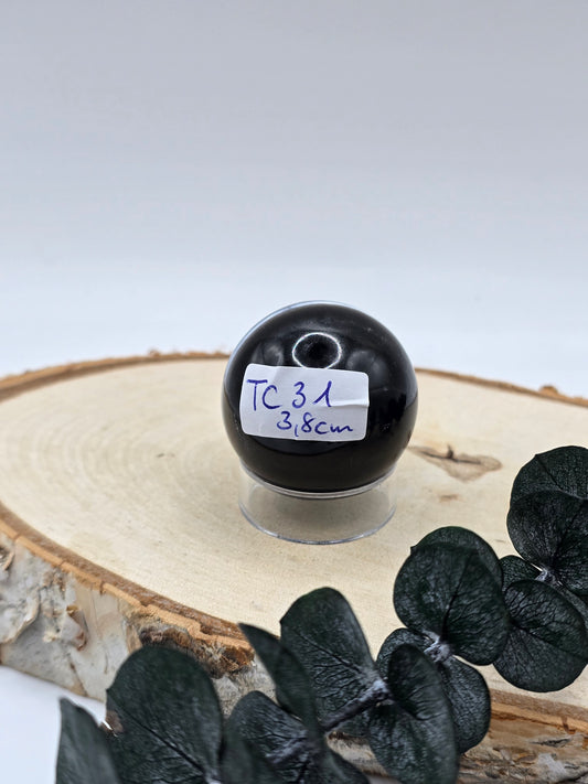 Blaue Opal Kugel 💙 TC31