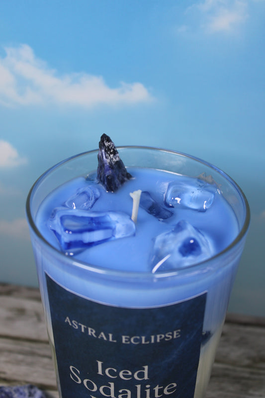 Iced Sodalite Latte -
Handmade by Astral Eclipse 💙