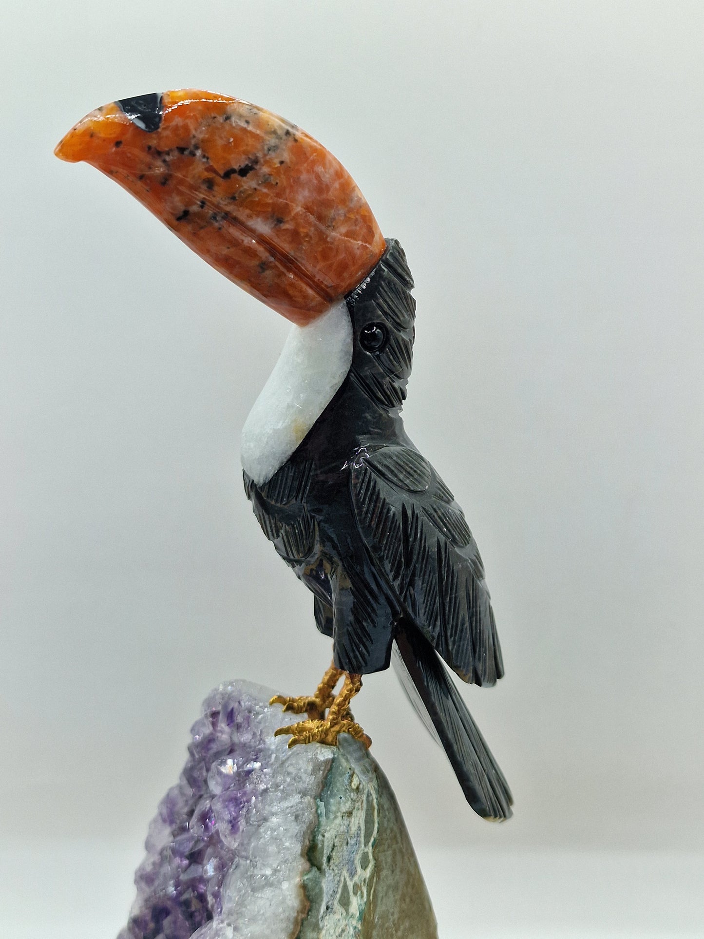 Tucan auf Amethyst Cutbase 🐦 VF141