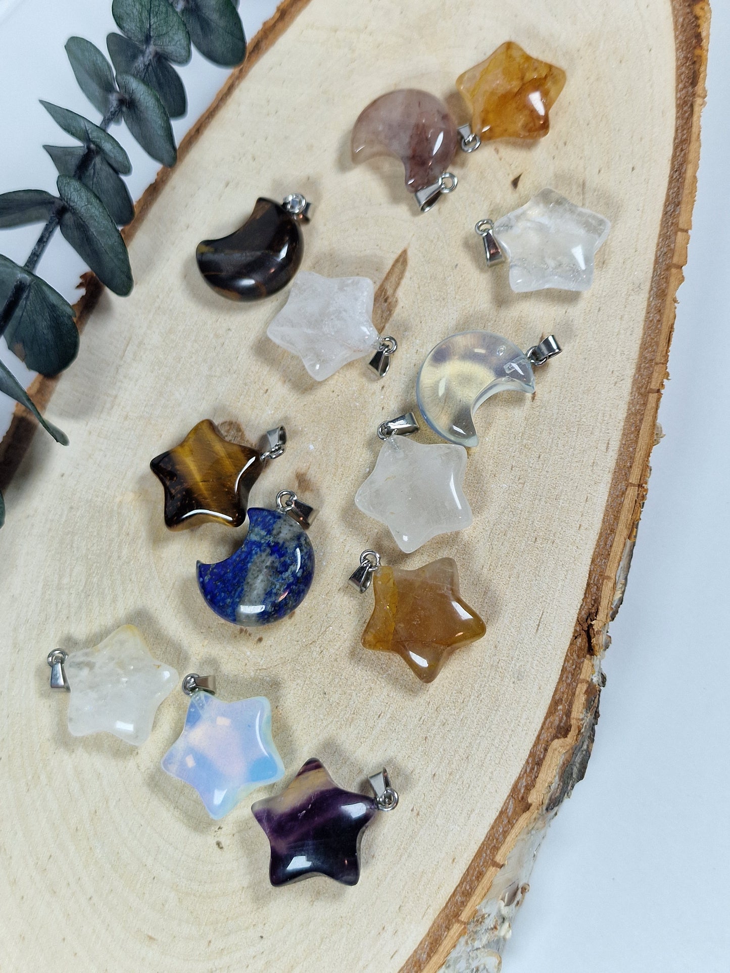 ⭐️ Anhänger aus verschiedenen Materialen 🌙