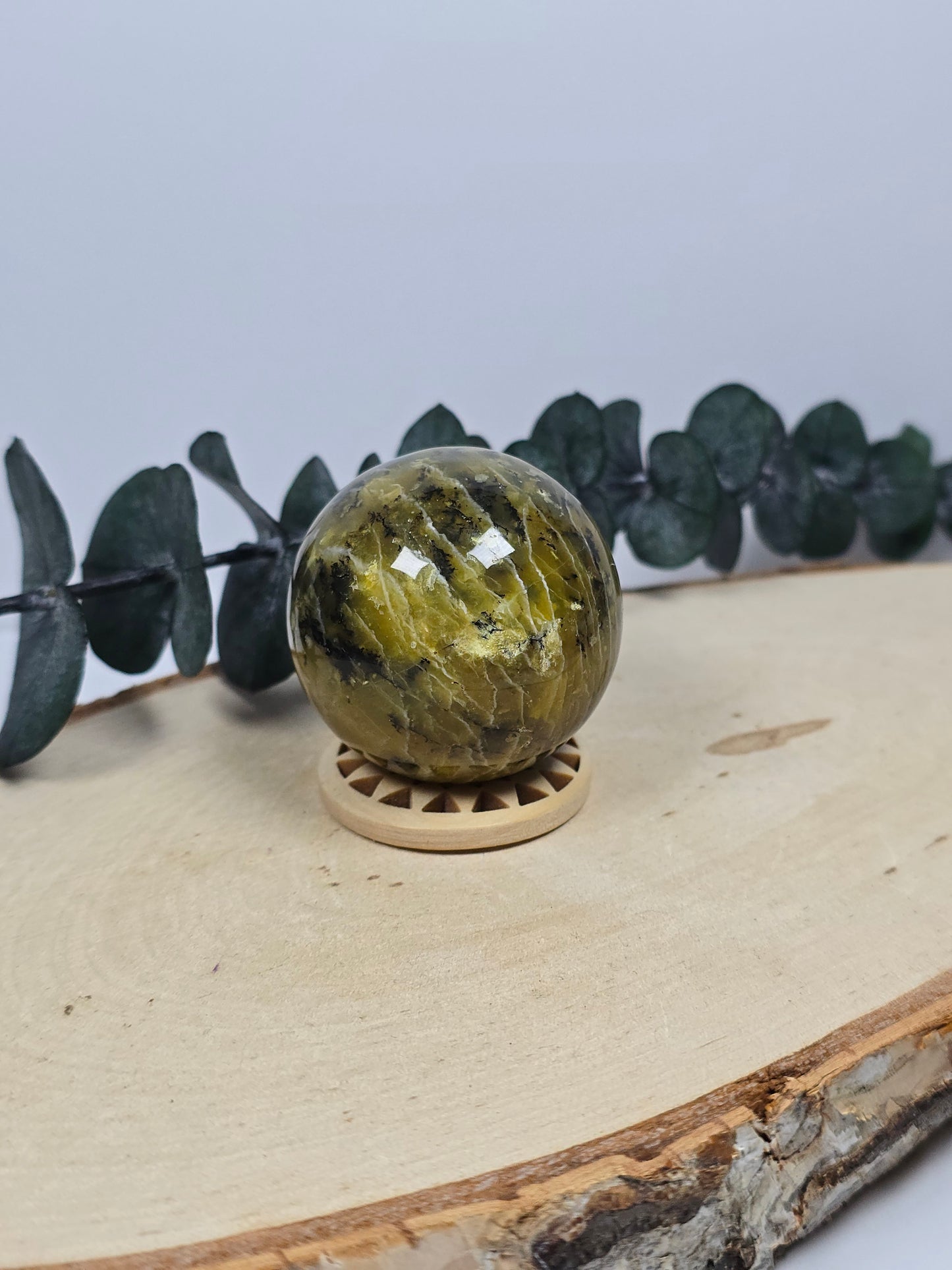 Serpentin Kugel 💚 SK16