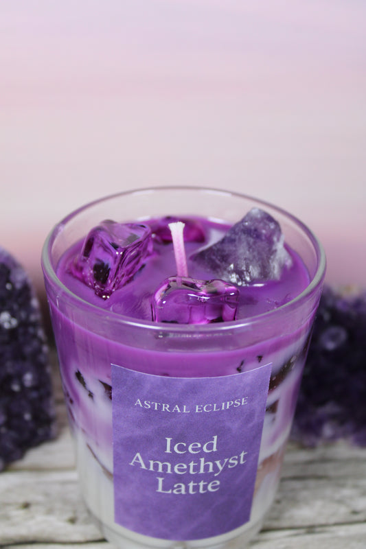 Iced Amethyst Latte -
Handmade by Astral Eclipse 💜