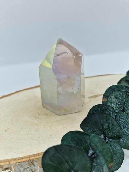 Angle Aura Bergkristall Spitzen