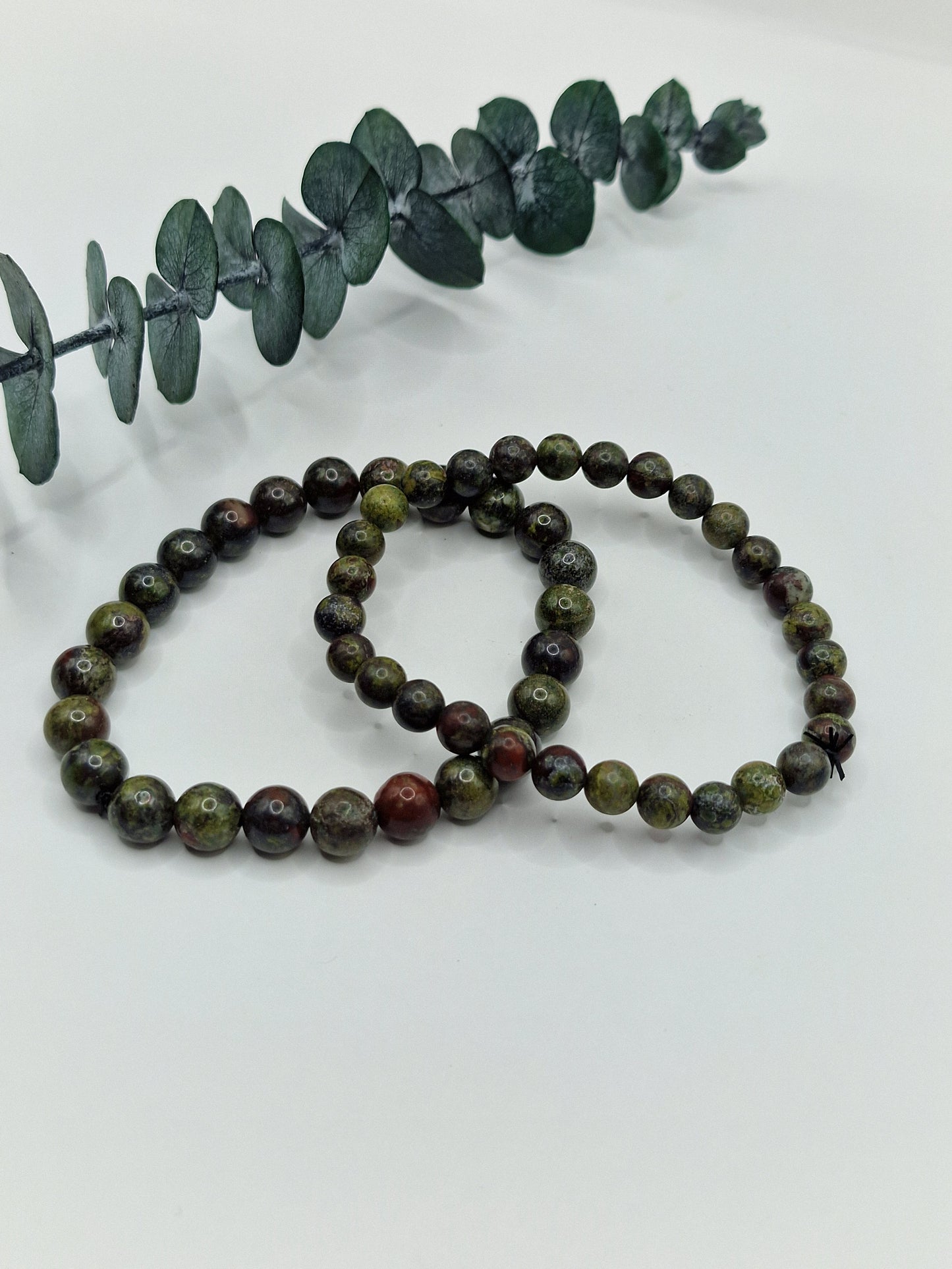 Drachenblut Jaspis Kugelarmband 🐉