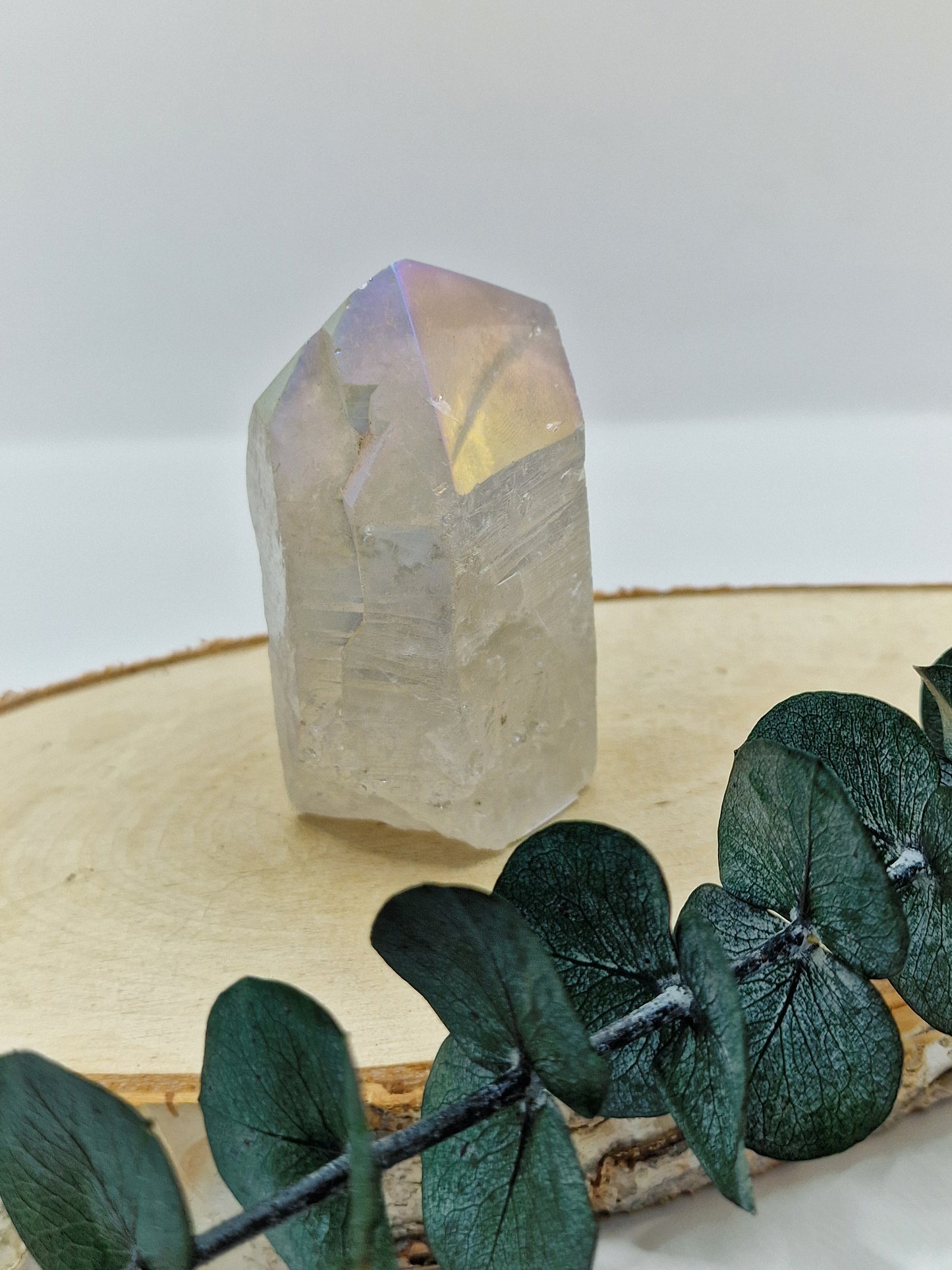 Angle Aura Bergkristall Spitzen