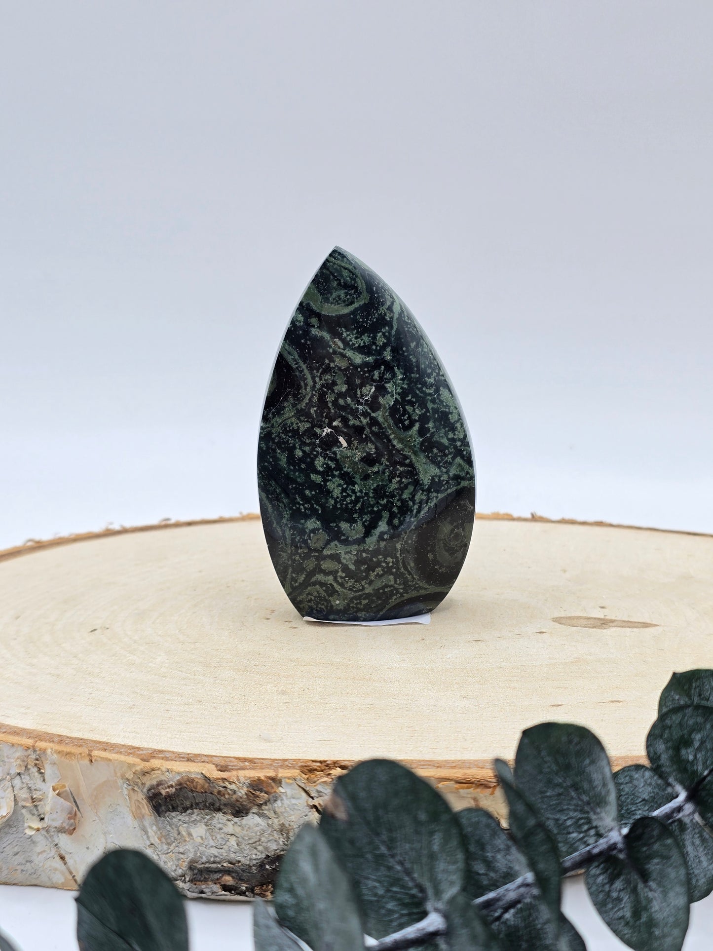 Kambaba Jaspis/Eldarit Freiform 💚 KC11