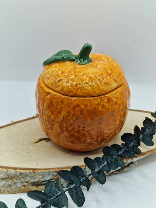 Duftkerze in Orangen-Design 🍊 O21