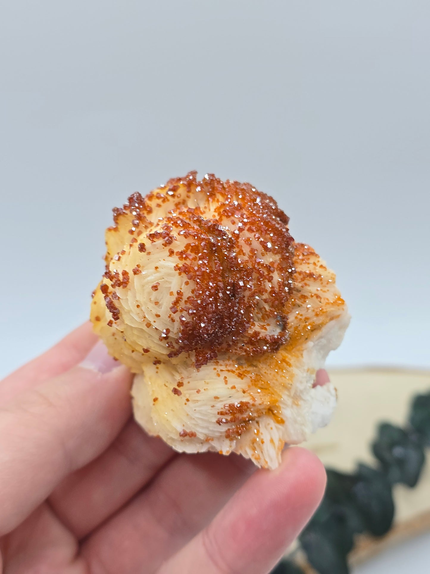 Vanadinit auf Baryt aus Marokko 🔥 21 – 68€