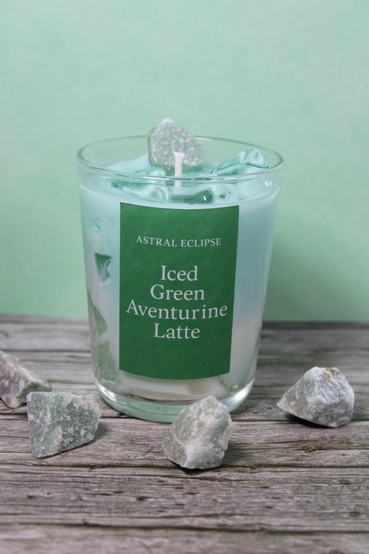 Iced Green Aventurine Latte -
Handmade by Astral Eclipse 💚