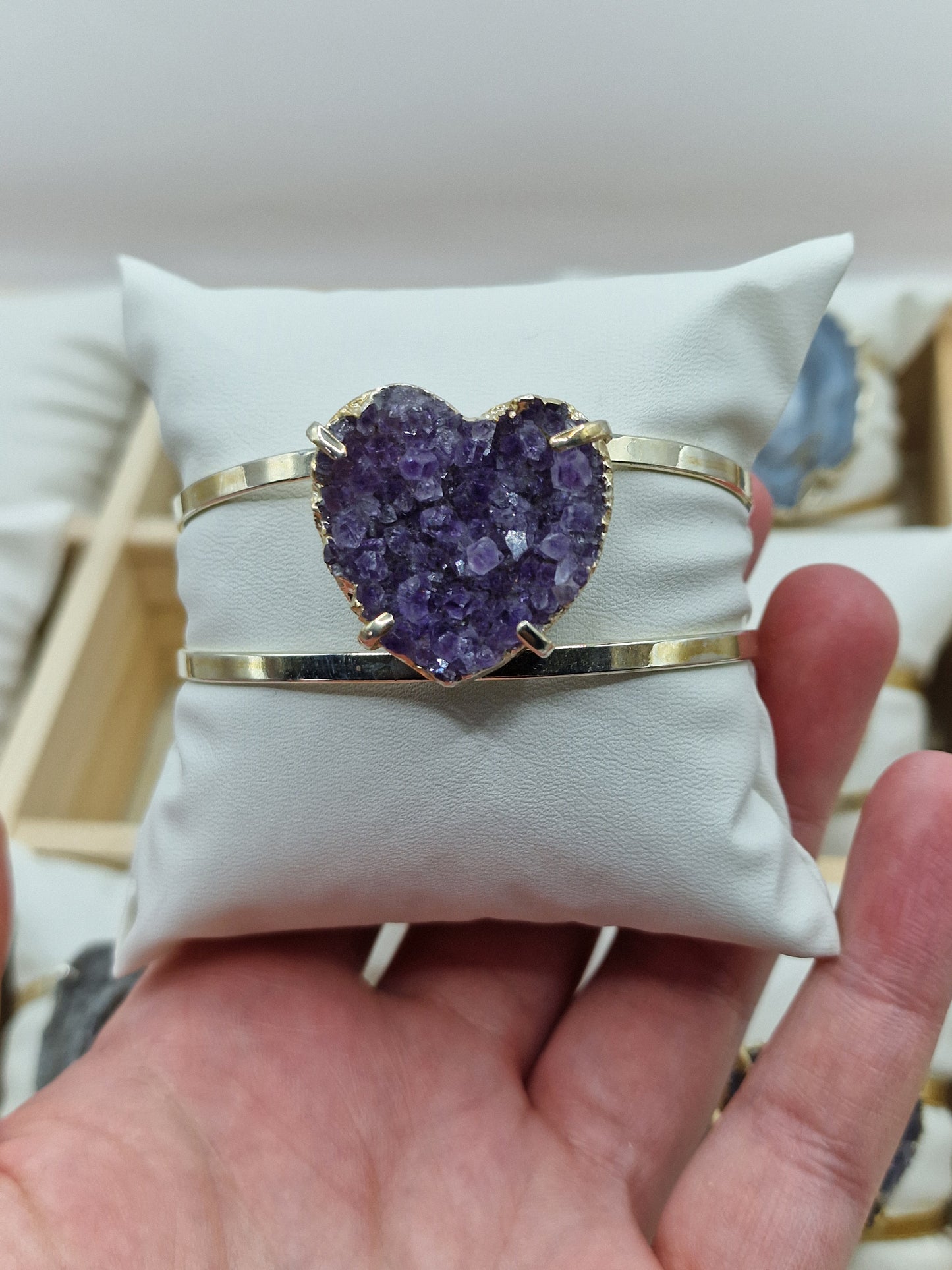 Amethyst Armreif Silber ✨️ I32